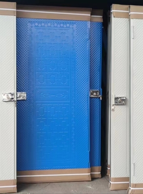 集装箱门窗活动房门彩钢板房门简易门工程门防盗门箱房门整套含锁