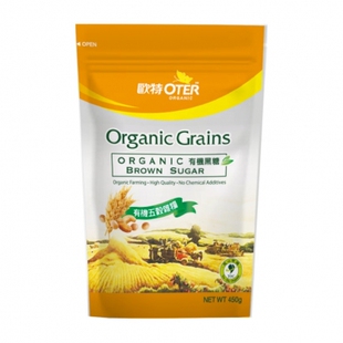 台湾欧特OTER有机黑糖坐月子手工红糖古法黑糖粉烘焙糕点奶茶原料