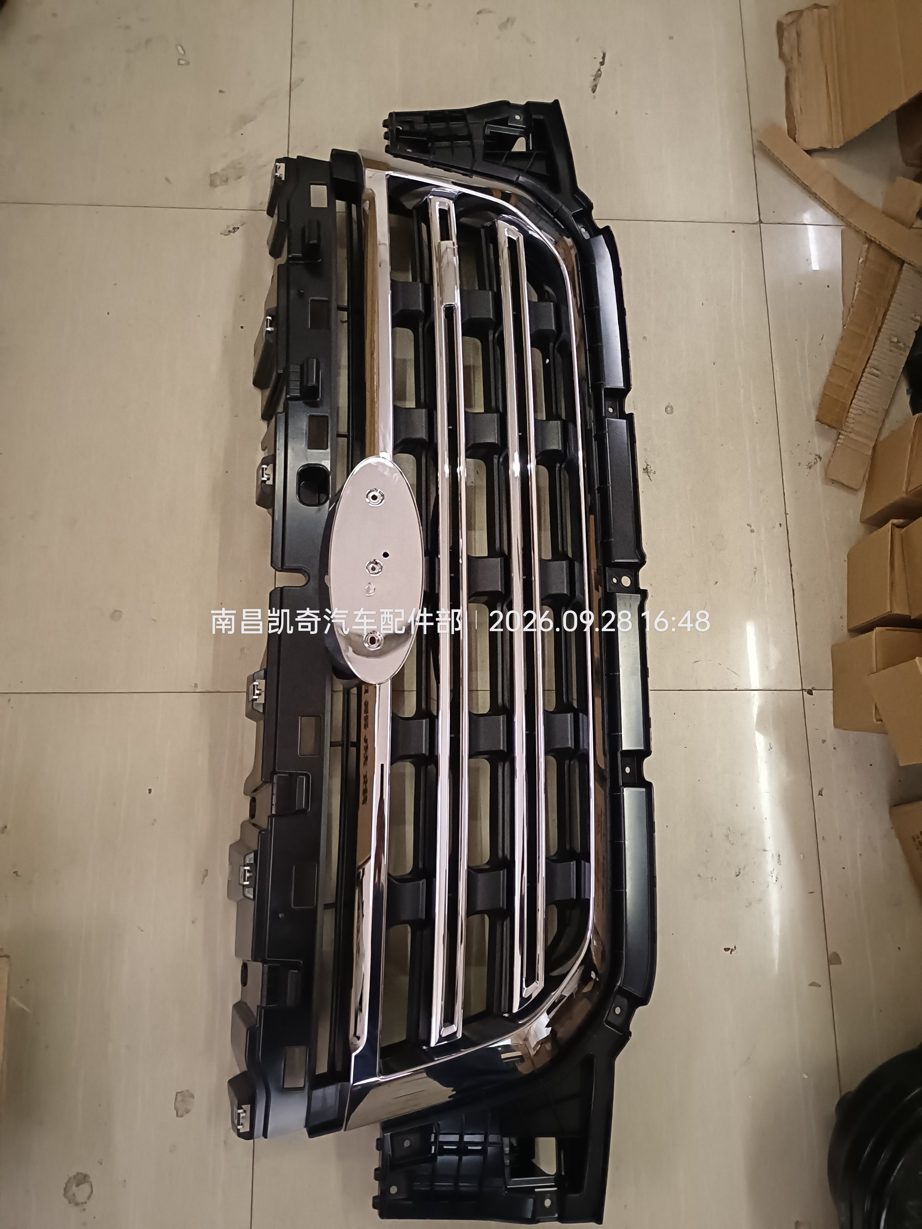江铃福特全顺V348POR汽车配件前中网总成电镀镀铬前进气格栅总成