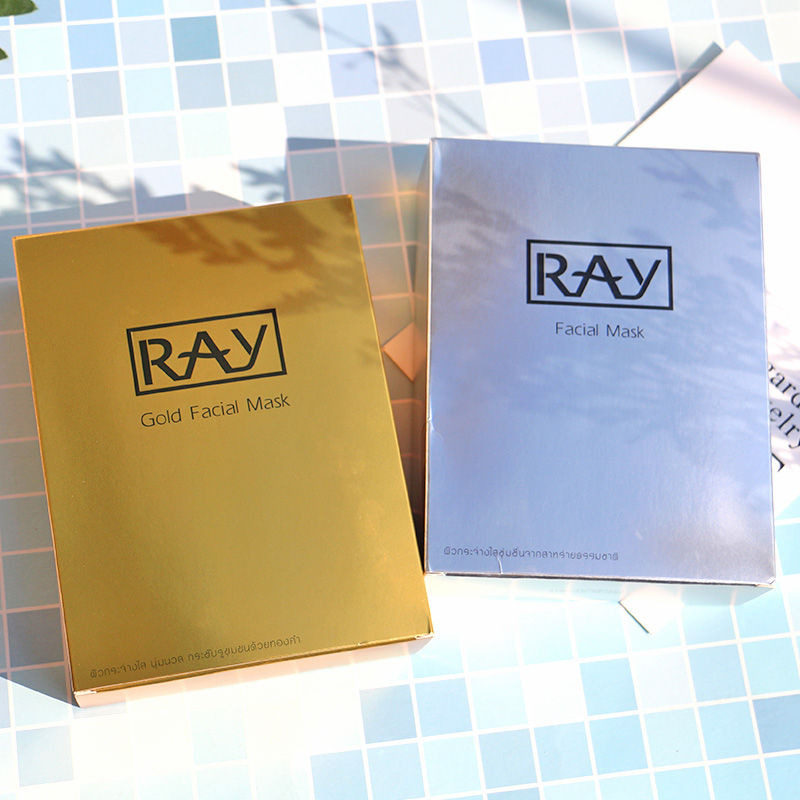 泰国妆蕾ray面膜补水保湿蚕丝提亮收缩毛孔提拉紧致官方正品秋冬