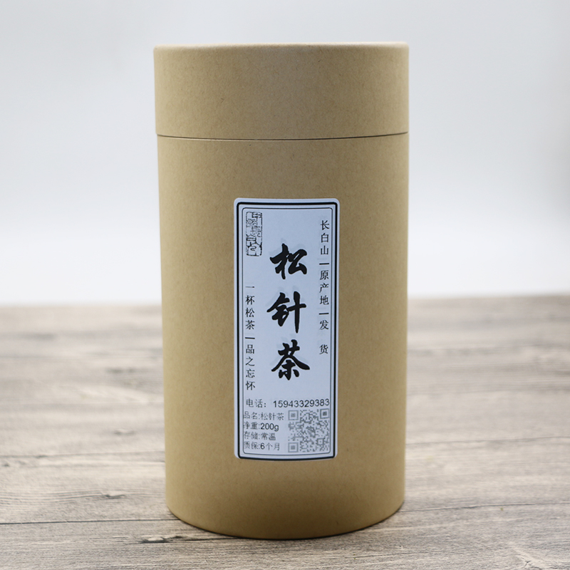 长白山野生松针茶红松五叶松针马尾松针茶松叶茶养生茶200g/盒 传统滋补营养品 养生茶 原图主图