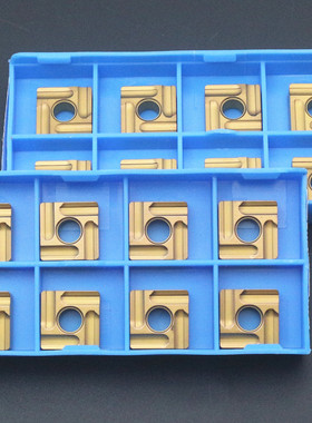 正方形车刀片外圆U形开槽粗车黄色硬质合金双面SNMG120408R-SCT25