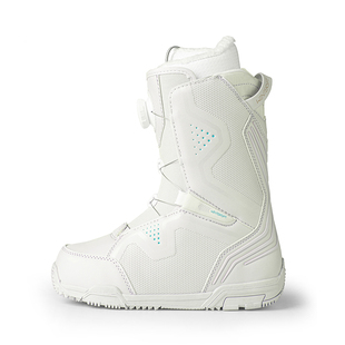 新品WS单板滑雪鞋 钢丝扣快穿单板滑雪靴 平花刻滑防水单板鞋全地