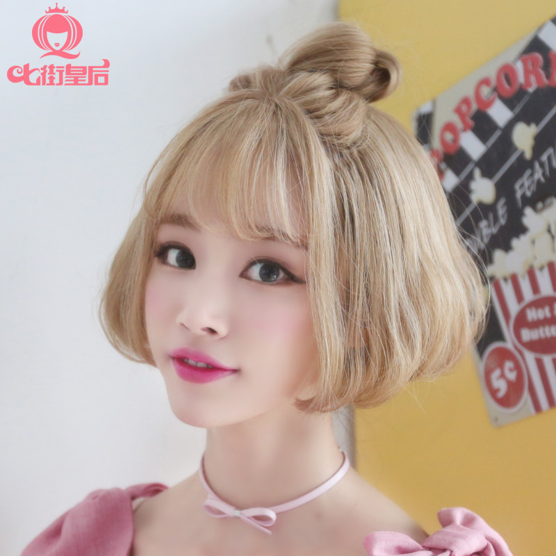 Perruque      cheveux raides Court - Ref 2608938 Image 4