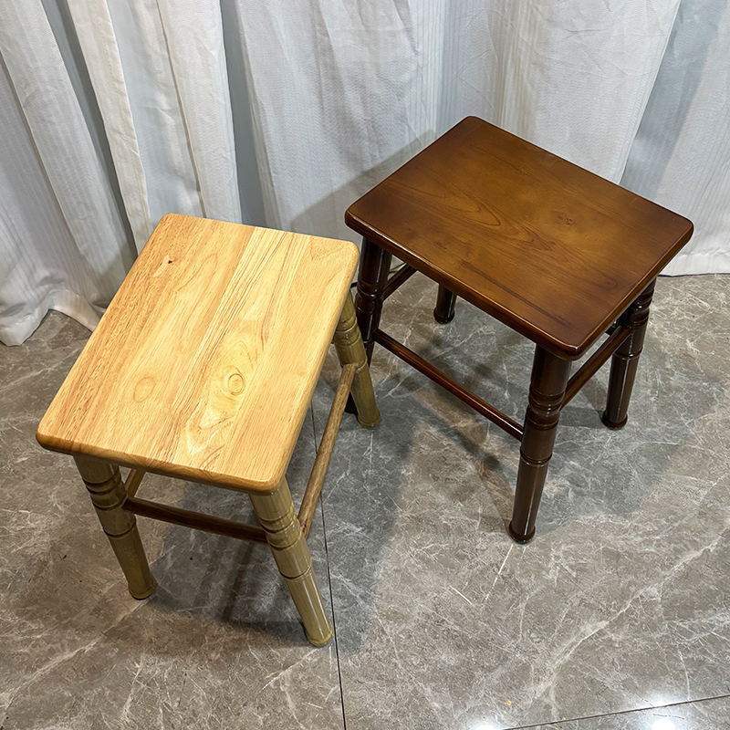 新中式纯实木板凳家用成人餐桌椅