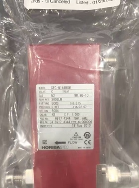 Horiba 流量计 SEC-N144 MGM N2 200slm 8CRJ