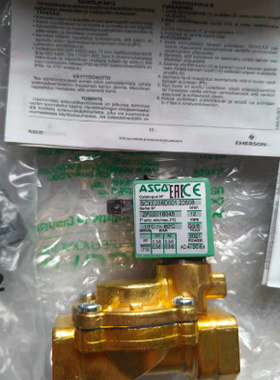 ASCO阿斯卡 SCXE238D001 DC24V,内螺纹G3/8