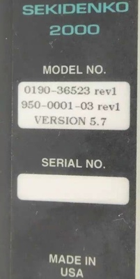 Sekidenko 950-0001-03 3-Channel Optical Fiber，0190-36523