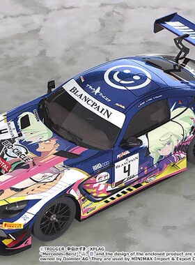 GOOD SMILE 1:64 #4 AMG Team Black Falcon SPA24H ver.魔匠模型
