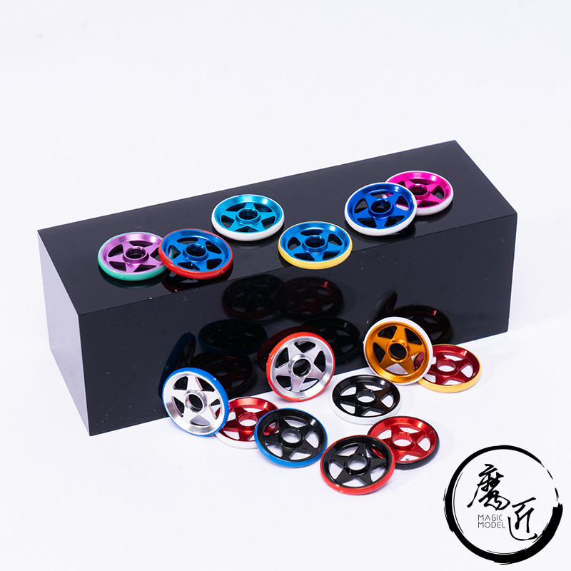 魔匠模型 自制田宮四驱车改装升级配件19MM胶圈导轮 单个导轮价格