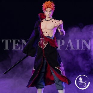 六道佩恩 6兵人偶 战损版 魔匠模型 火影忍者疾风传 RocketToys