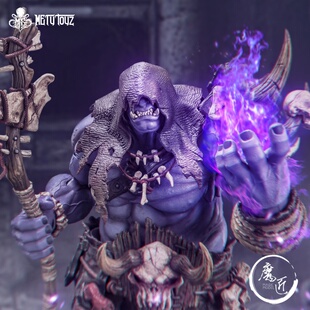 Mety Toyz 冒险者世界 古符先知 戈拉什 食人魔法师人偶 魔匠模型