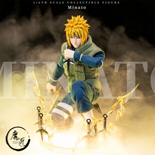 RocketToys 波风水门 黄色闪光 火影忍者疾风传 1:6兵人 魔匠模型