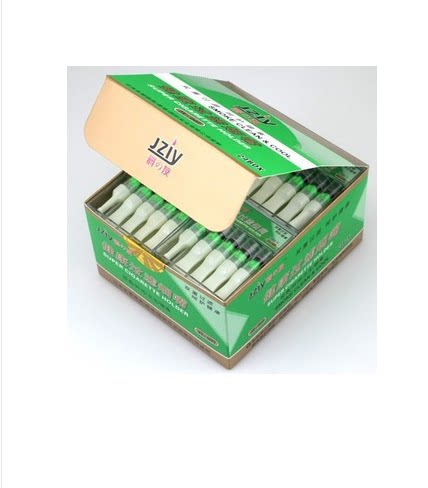 雅爵JZIY爵之友 JY-007一次性抛弃型滤珠颗粒双重过滤烟嘴120支装 - 封面