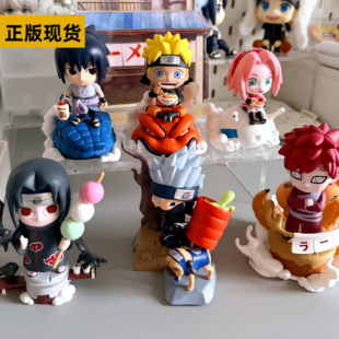 火影忍者疾风传一乐拉面主题系列盲盒手办潮玩摆件模型送生日礼物