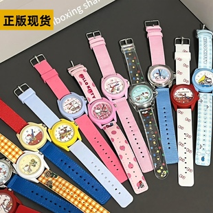 萌趣三丽鸥HelloKitty凯蒂猫童趣时光系列手表盲盒KT猫送女生礼物