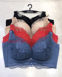 100%感觉 无圈中薄B杯聚拢调整收副乳文胸6000 百分百感觉内衣新款