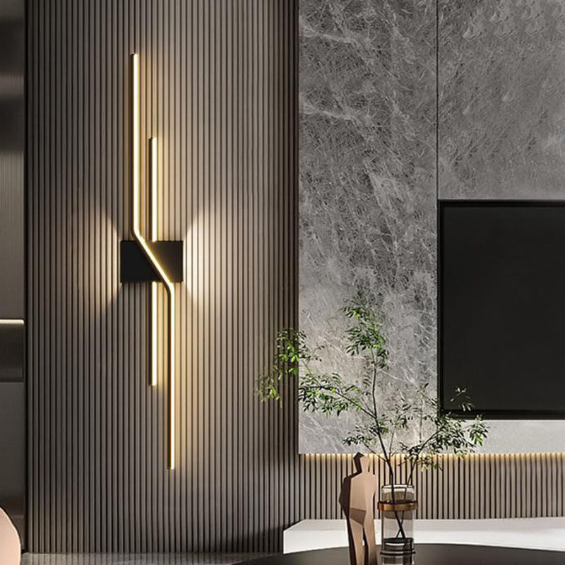 极简长条壁灯客厅格栅线性电视背景墙壁灯简约卧室床头酒店墙壁灯,家装灯饰光源,壁灯,淘宝优惠券,粉丝福利购,淘宝优惠卷