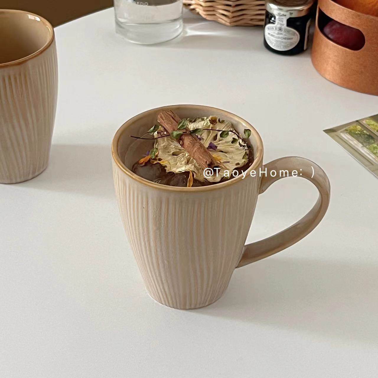 高颜值马克杯ins女生大容量家用早餐陶瓷杯窑变咖啡杯水杯子礼物,餐饮具,马克杯,淘宝优惠券,粉丝福利购,淘宝优惠卷