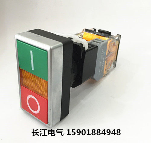 江阴长江电器按钮开关双