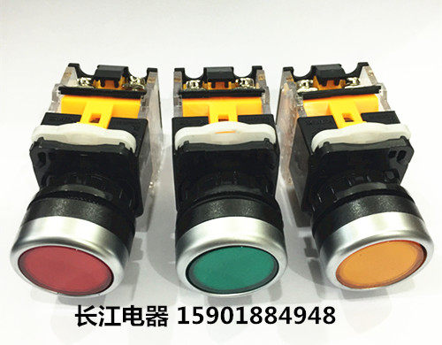 长江电器点动瞬时按钮开关