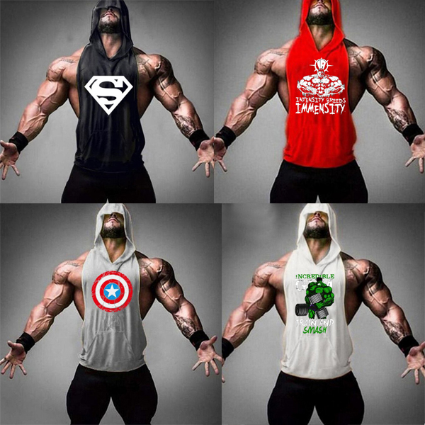 包邮休闲细带跑步男青年健美健身汗背心训练工字大码运动宽松夏季