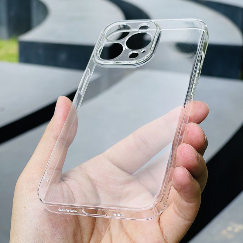 全包PC透明适用苹果14/13手机壳iphone17pro max清水套15/16素材