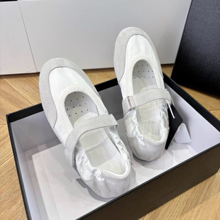 魔术贴德训鞋女鞋子2026新款爆款春秋透气平时孕妇小白鞋运动单鞋