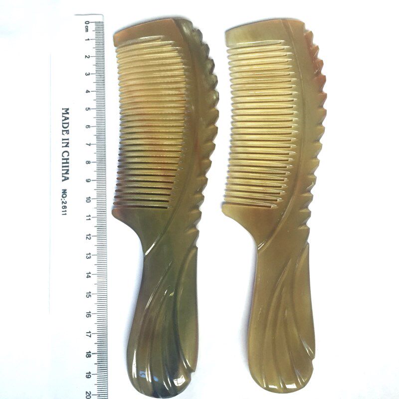 Boutique Horn combs carving ox horn Straight hair Curls Massage comb Anti-static Elder gift Horse Combin the Arts and crafts , Folk arts and crafts Features , Combs  category - from Buy2taobao.com to provide professional Taobao agent buy service