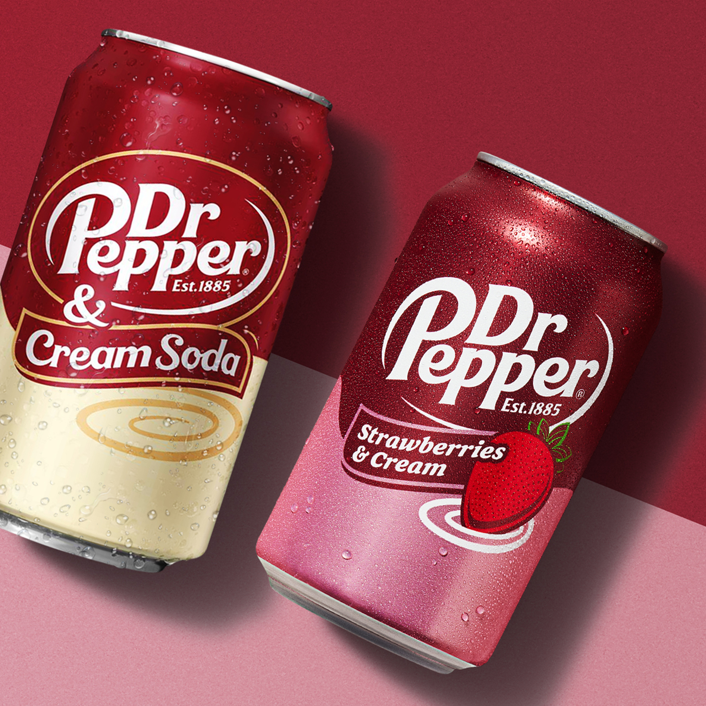 美国胡椒博士草莓奶油味汽水SODA