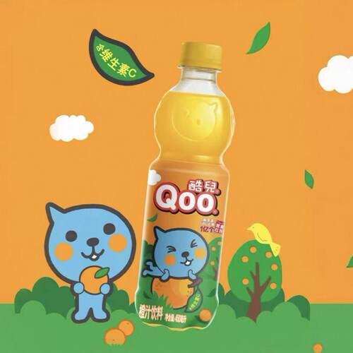 美汁源酷儿果汁苹果味橙子味整箱