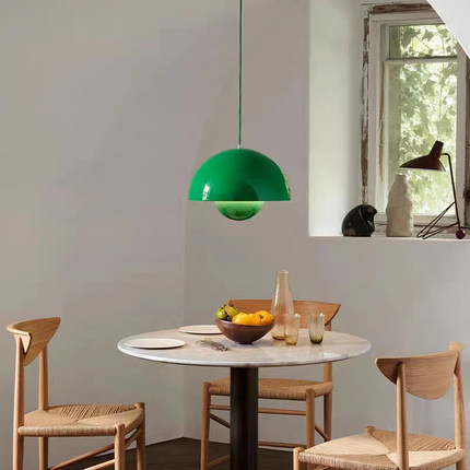 正品&tradition丹麦简约现代卧室房间床头vp7铁艺花苞餐厅吊灯