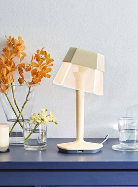 艾舍人(XCELLENT)台湾现代简约LED卧室床头书桌创意桌灯LUDIA喜乐