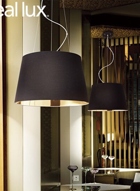 意大利IdealLux北欧简约吊灯布艺客厅卧室书房酒店吊灯NORDIK系