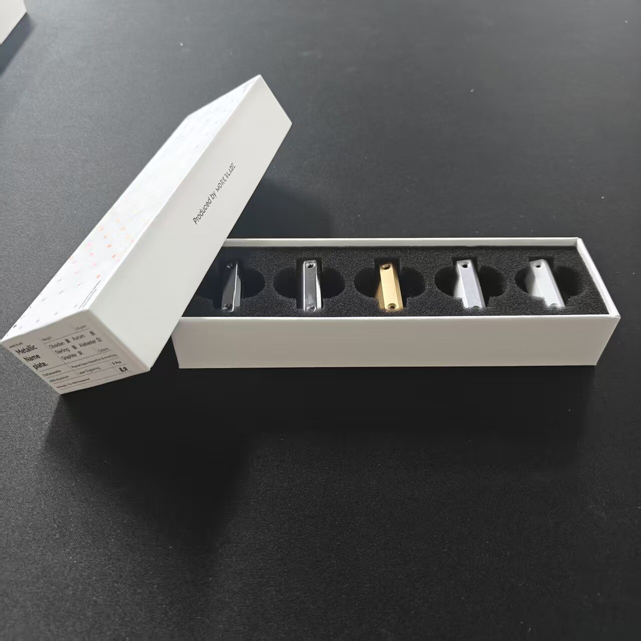 Morkblade磁轴电竞MK60专用五色左侧装饰件零件