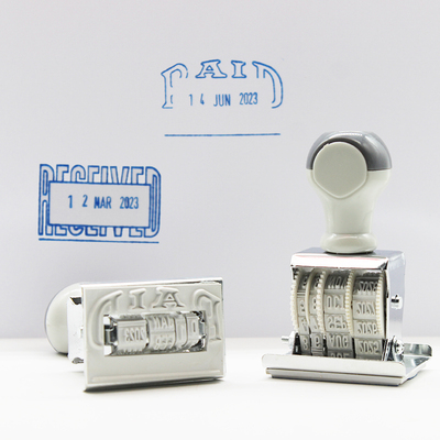 PAID中英文日期RECEIVED外贸印章