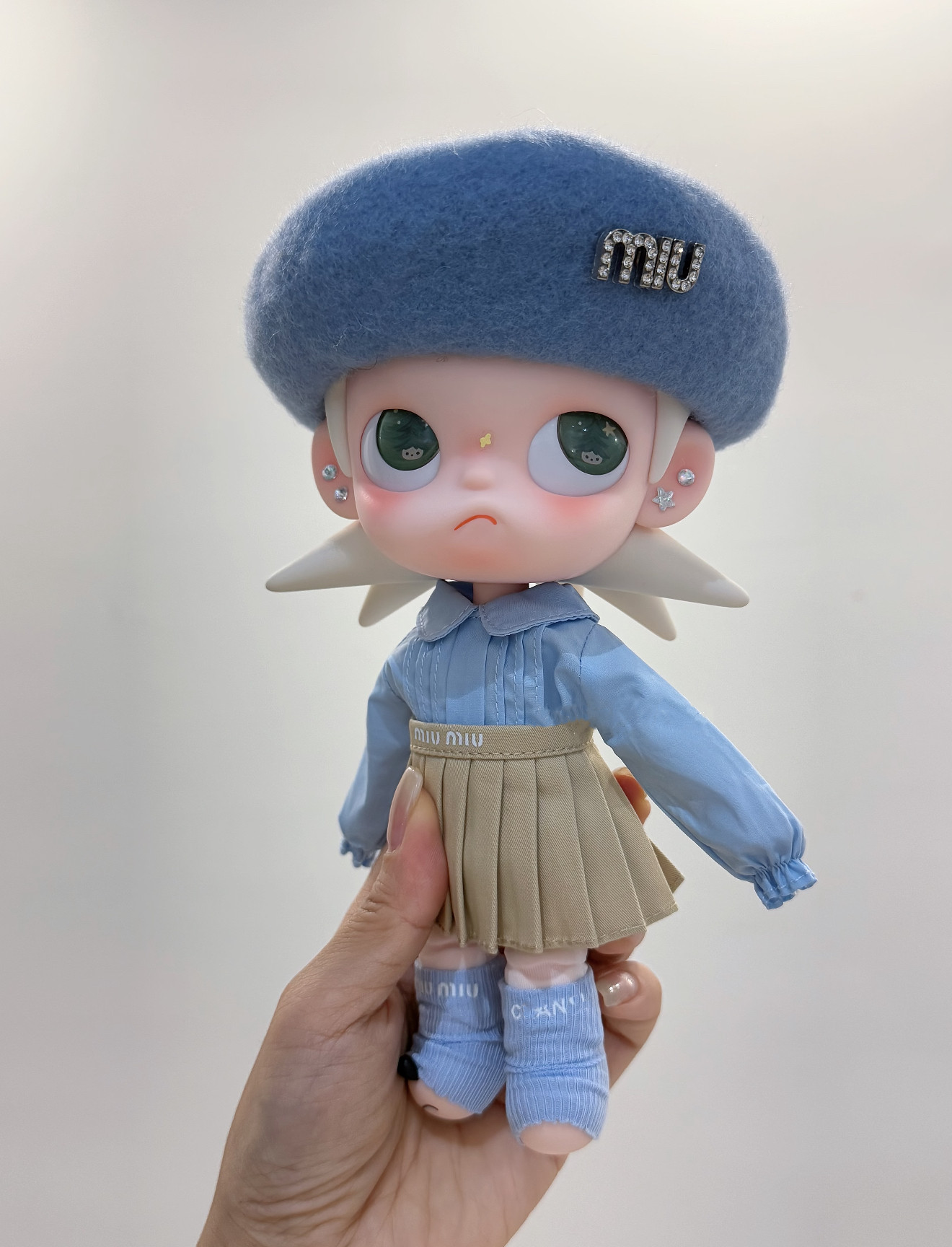 Zsiga衣服学院风衬衣裙子着替嘎子姐小清新穿搭衣服可爱小裙子