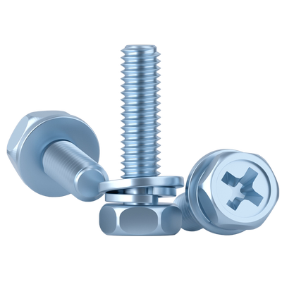 碳钢8.8级外六角十字三组合螺丝