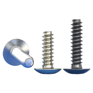 304不锈钢/TB镀镍/黑/十字大扁头平尾自攻螺丝蘑菇头螺钉M3M3.5M4