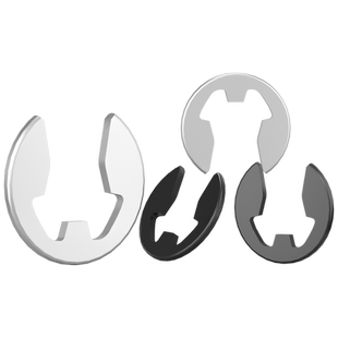 卡簧卡环e型挡圈304不锈钢开口卡扣【M1.2M2.5M3M4M5M6M8M10M15】