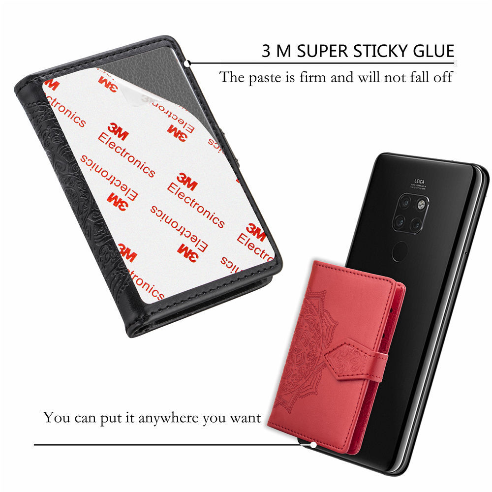 多功能3M胶手机背贴公交卡套手机商务便携式卡包礼品手机贴卡套