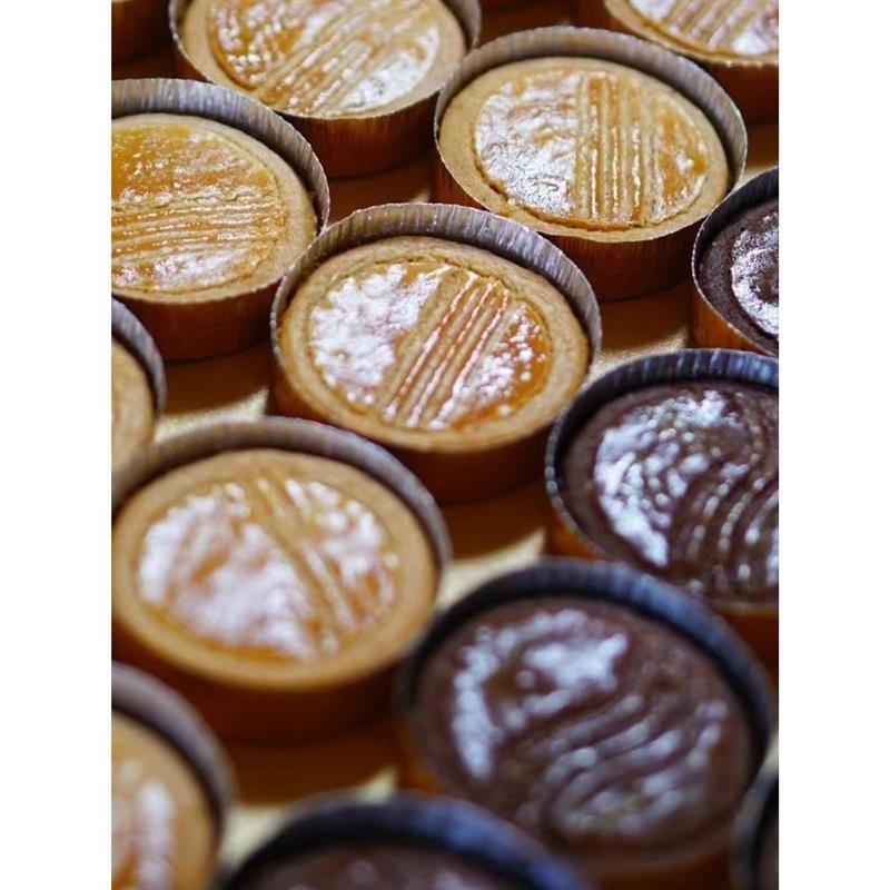 适用铝箔月饼托西点蛋糕杯K盒布列塔尼酥饼托