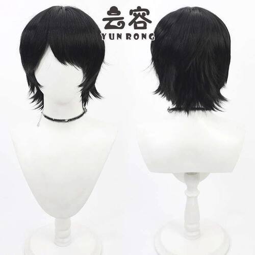 云容假面骑士桐生战兔cos假发