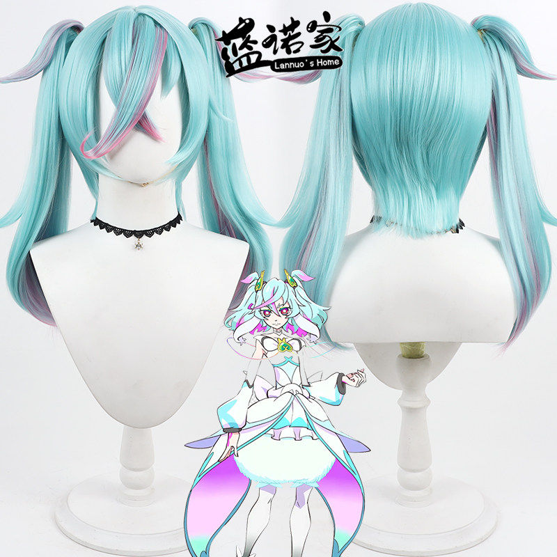 【云容】光之美少女All Stars F普利姆cos假发仿真头皮分体马尾