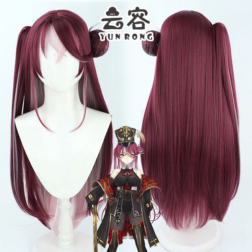 【云容】生日3D衣装宝钟玛琳cos假发 虚拟vtuber播主海盗船长