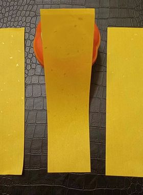 100张高级双面黄色洒金红纸洒金黄纸宣纸红纸黄表纸高品不洇墨