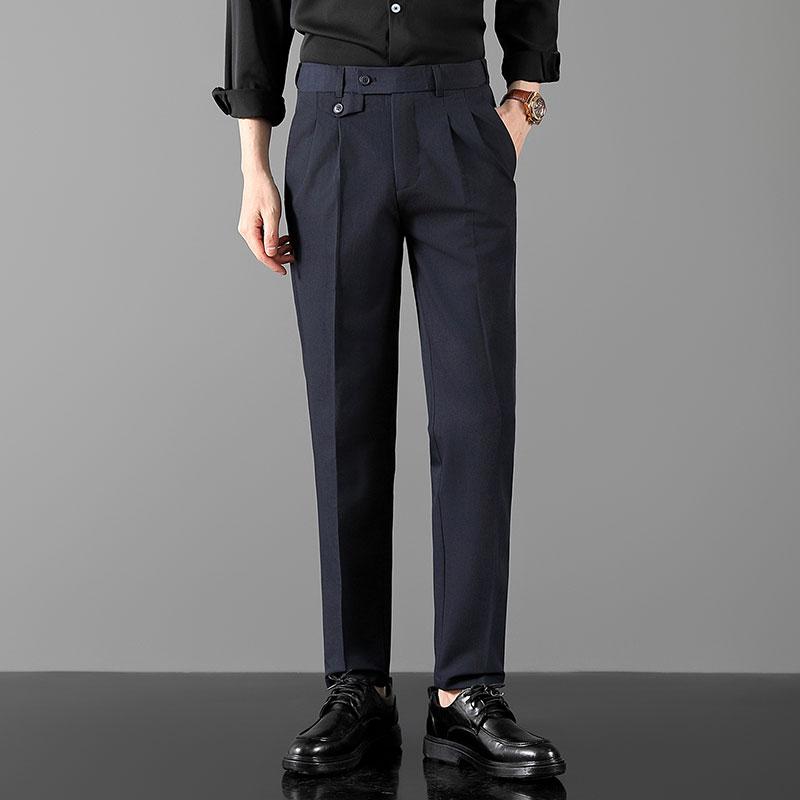 薄款垂感小西裤男2025春夏新款