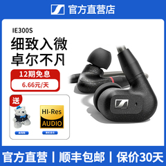 【12期免息】SENNHEISER/森海塞尔 IE300 入耳式旗舰HIFI有线耳机