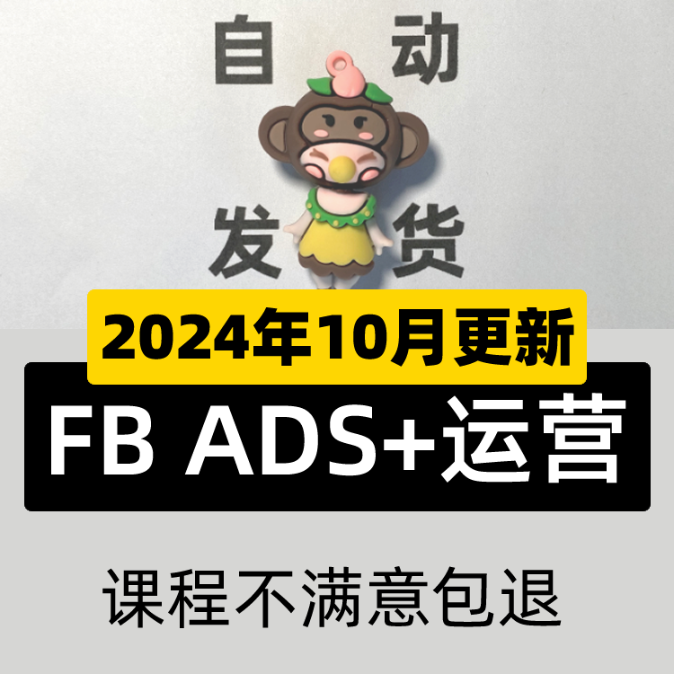2024 META业务员开发信培训 FB外贸教程英文优化ADS广告建站