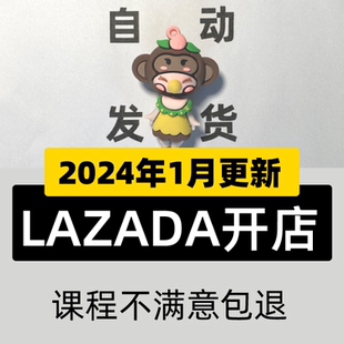 lazada店铺入驻开店运营教程外贸跨境电商视频课程来赞达培训教学